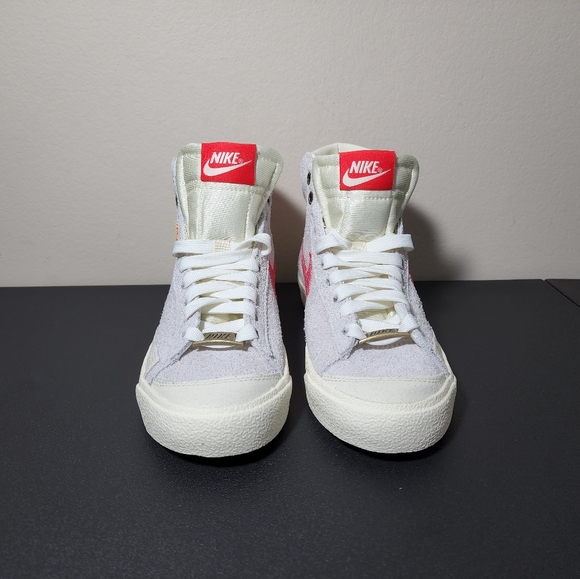 Nike Blazer Mid '77(GS) Premium Shoes Sail Coconut DO7226-100 Youth Size 4Y - Picture 6 of 11